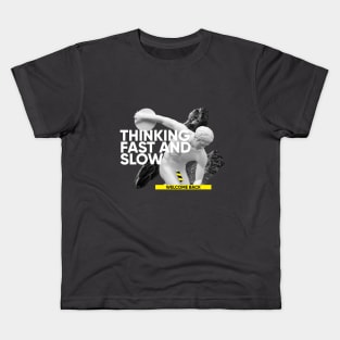 Thinking fast and slow - Welcome back Kids T-Shirt